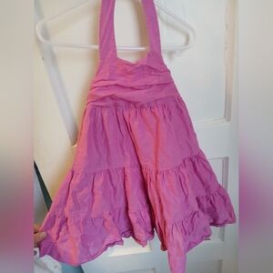 2/$14 12-18m Dress Toddler Girls Clothing Summer Pink Halter Style